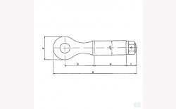 Trekoog draaibaar t.b.v. SR15/Cutlass460